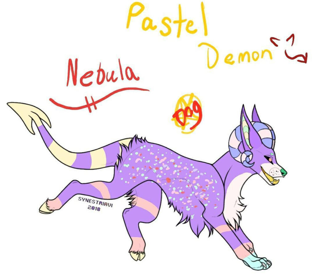 Nebula - $10, 1 additional piece of art